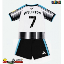 Camisa de Futebol Newcastle United Joelinton #7 Equipamento Principal Infantil 2026-27 Manga Curta (+ Calças curtas)